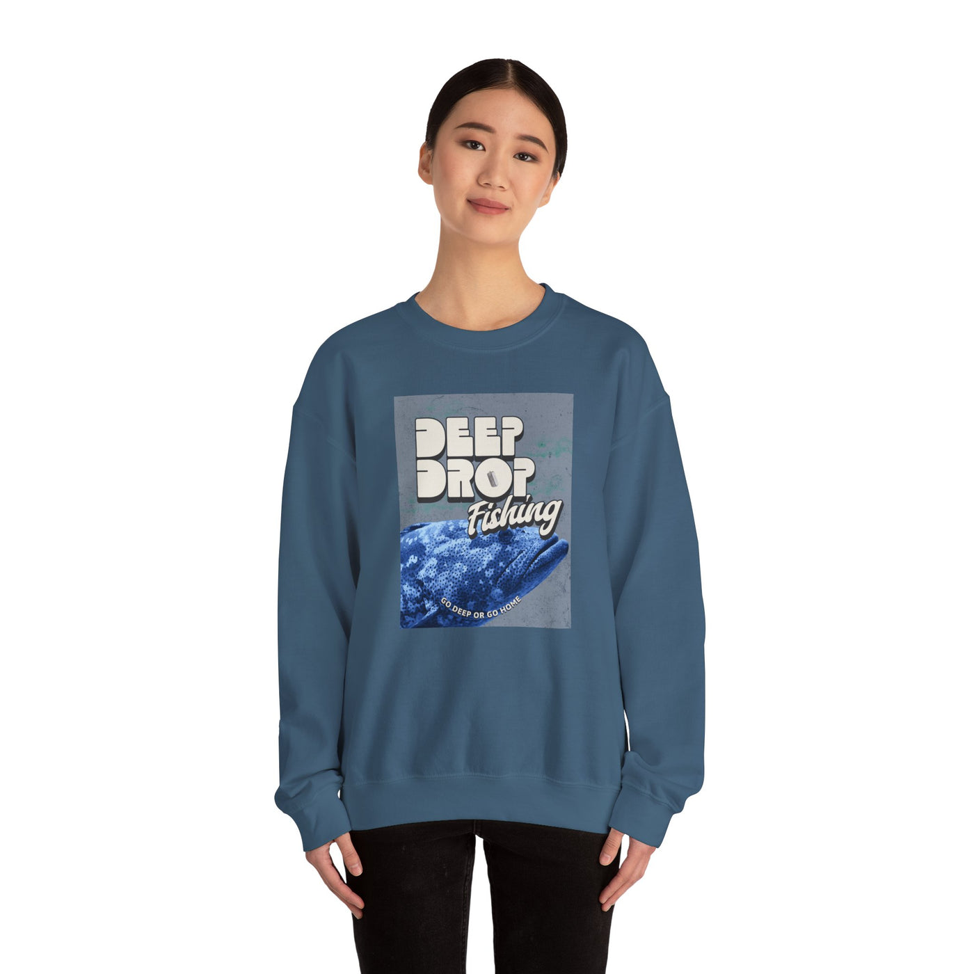 Deep Drop Fishing Unisex Sweatshirt - Get Tight Gear