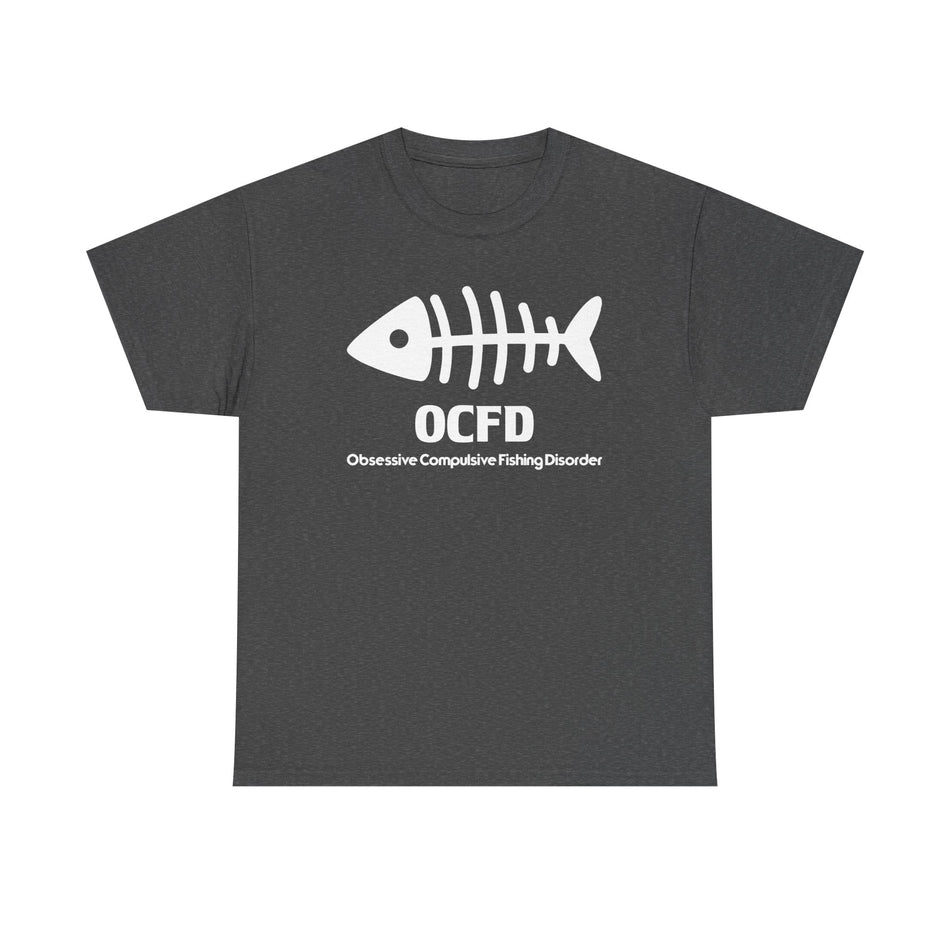OCFD Unisex Heavy Cotton Tee - Perfect for Fishing Enthusiasts