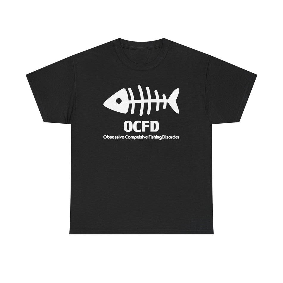 OCFD Unisex Heavy Cotton Tee - Perfect for Fishing Enthusiasts