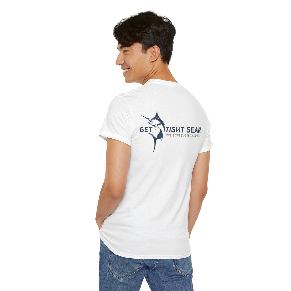 Get Tight Gear Unisex Heavy Cotton Tee – Perfect for Fishing Enthusiasts