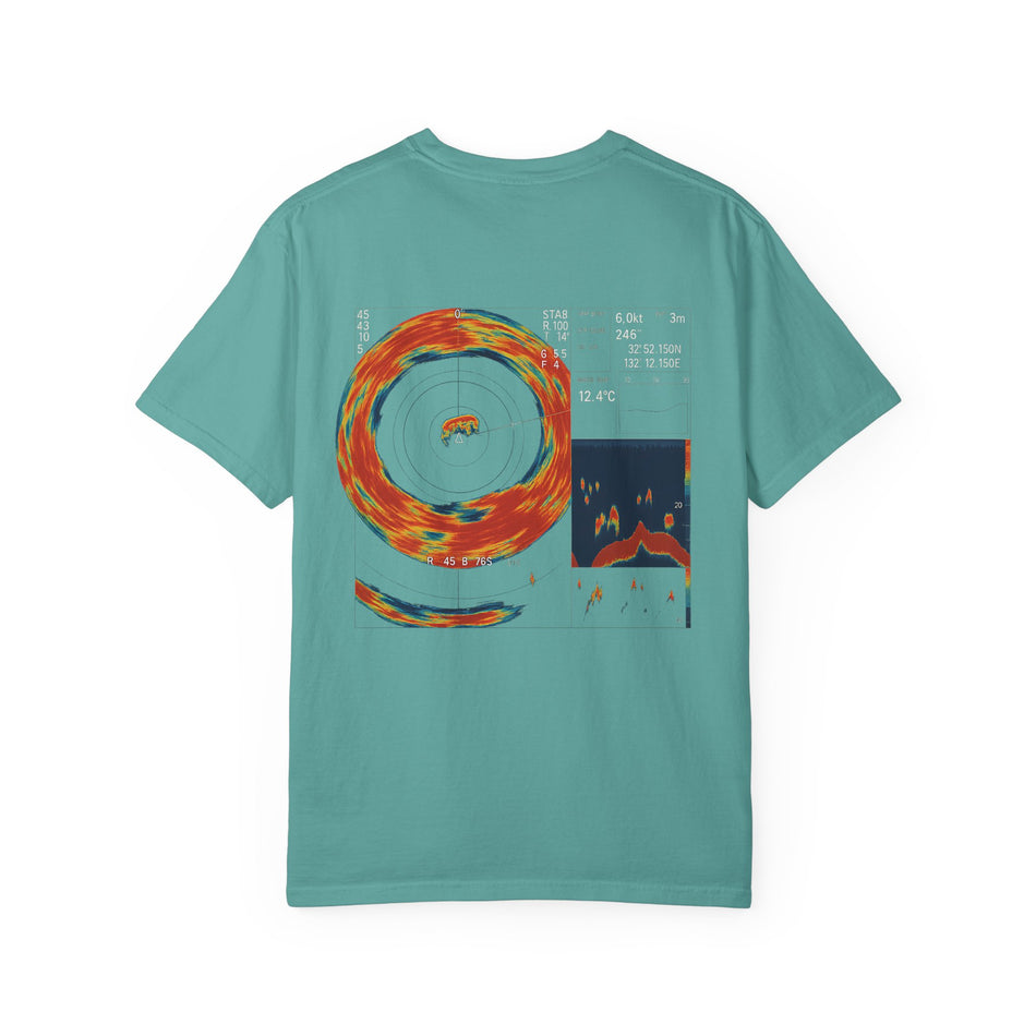 Omni Sonar Game Fishing T-Shirt - Unisex Garment-Dyed Tee