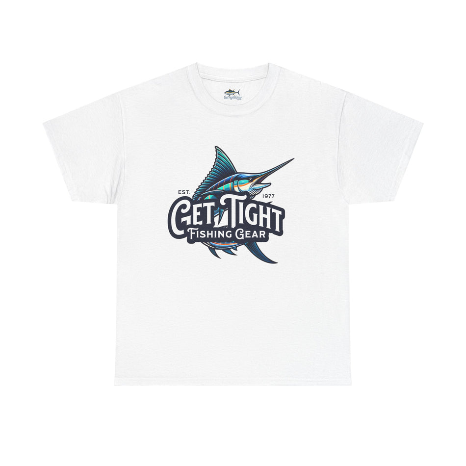 Get Tight Fishing Gear Unisex Heavy Cotton Tee - Perfect for Fishing Enthusiasts