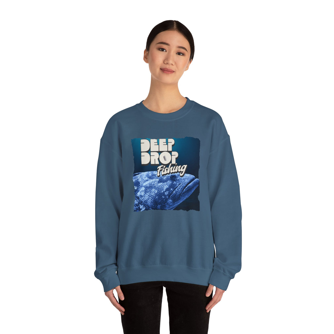Deep Drop Fishing Unisex Sweatshirt - Get Tight Gear