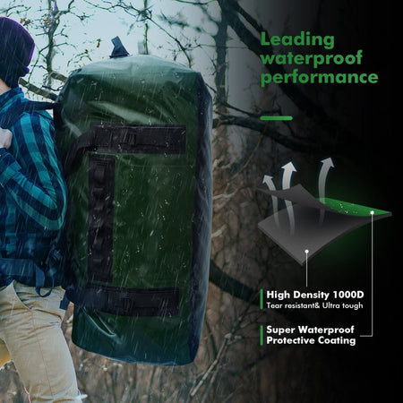 159QT Duffel Bag With Waterproof Zipper - Get Tight Gear