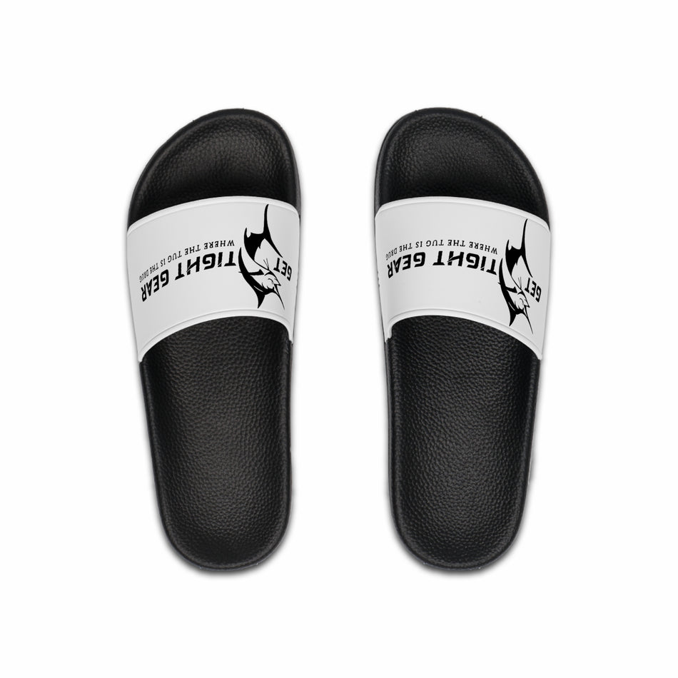 Get Tight Gear Men's Slide Sandals - Get Tight Gear, Comfortable Summer Footwear, Pool Slides, Beach Sandals, Casual Everyday Wear