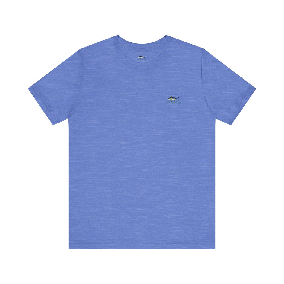 Camiseta de manga corta unisex de Miami Fishing: perfecta para los amantes de la pesca.