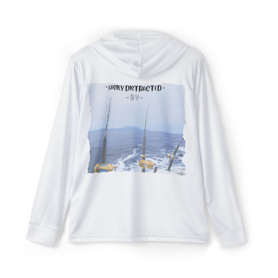 Easily Distracted By Fishing Long Sleeve Shirt - Triple Troll - Get Tight Gear