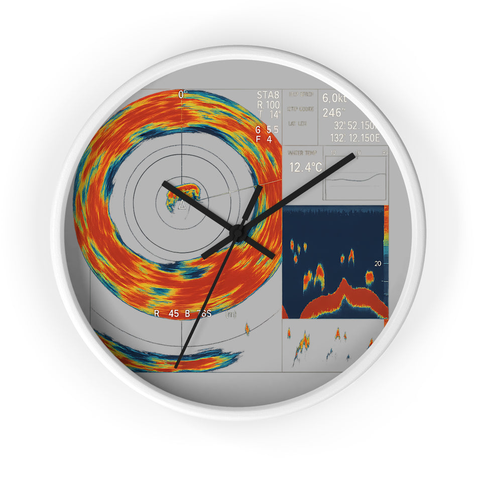 Omni Sonar Sport Fishing Wall Clock