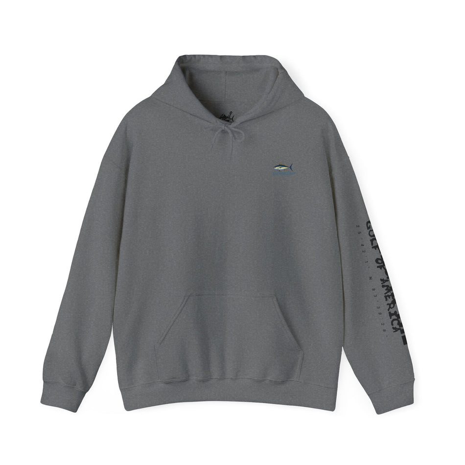 Fishing In The Gulf Hoodie - Unisex Heavy Blend Sweatshirt for Fishing Lovers