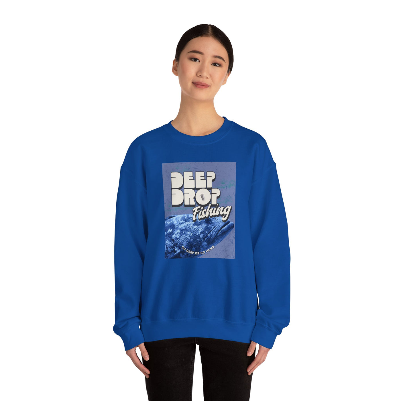 Deep Drop Fishing Unisex Sweatshirt