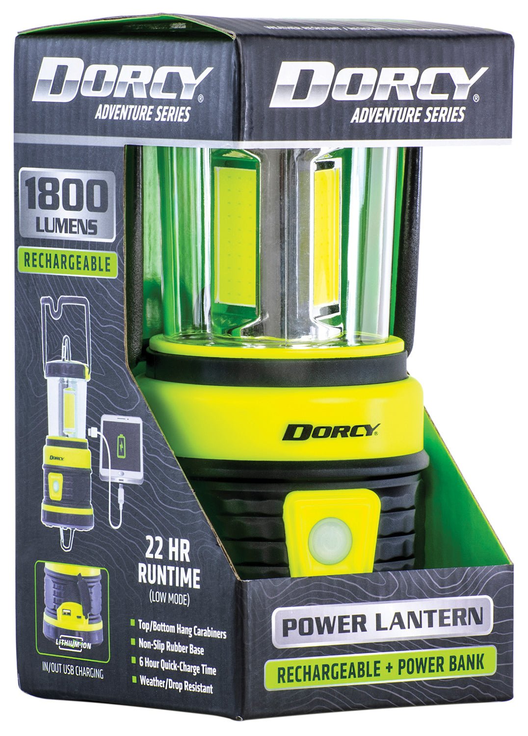 1800 L Rechargeable Lantern - Get Tight Gear