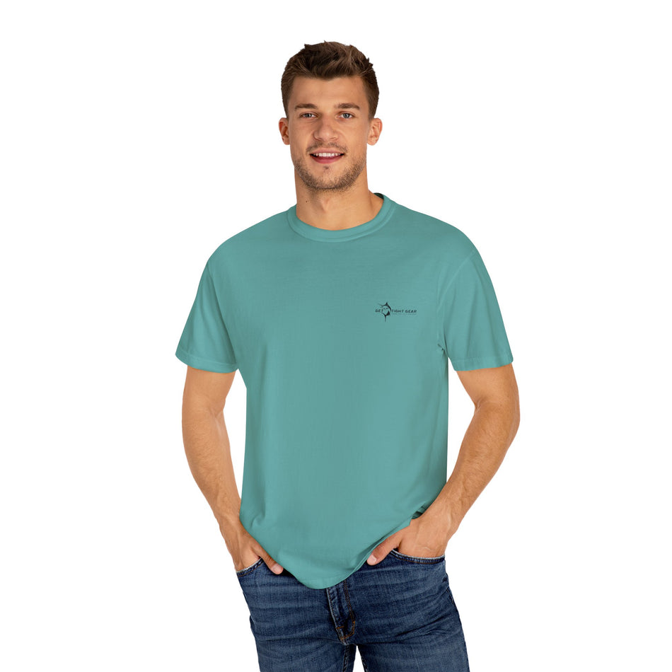 Omni Sonar Game Fishing T-Shirt - Unisex Garment-Dyed Tee