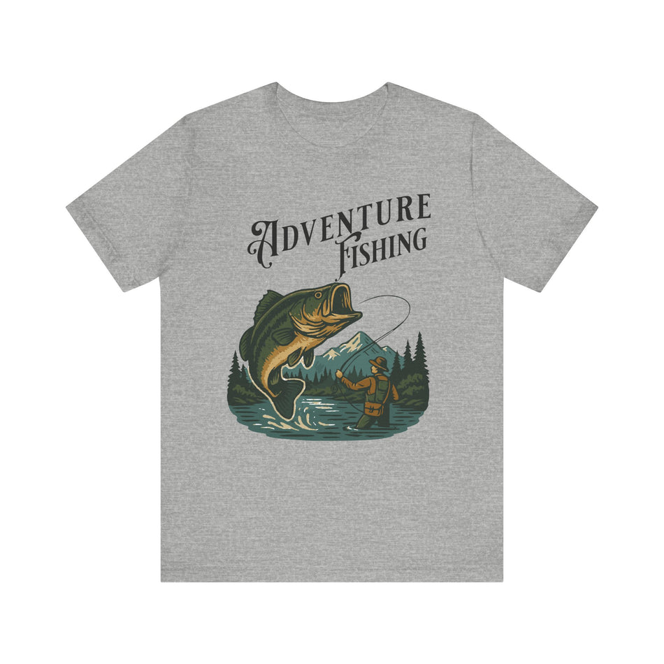 Adventure Fishing Unisex Jersey Tee - Perfect for Outdoor Enthusiasts
