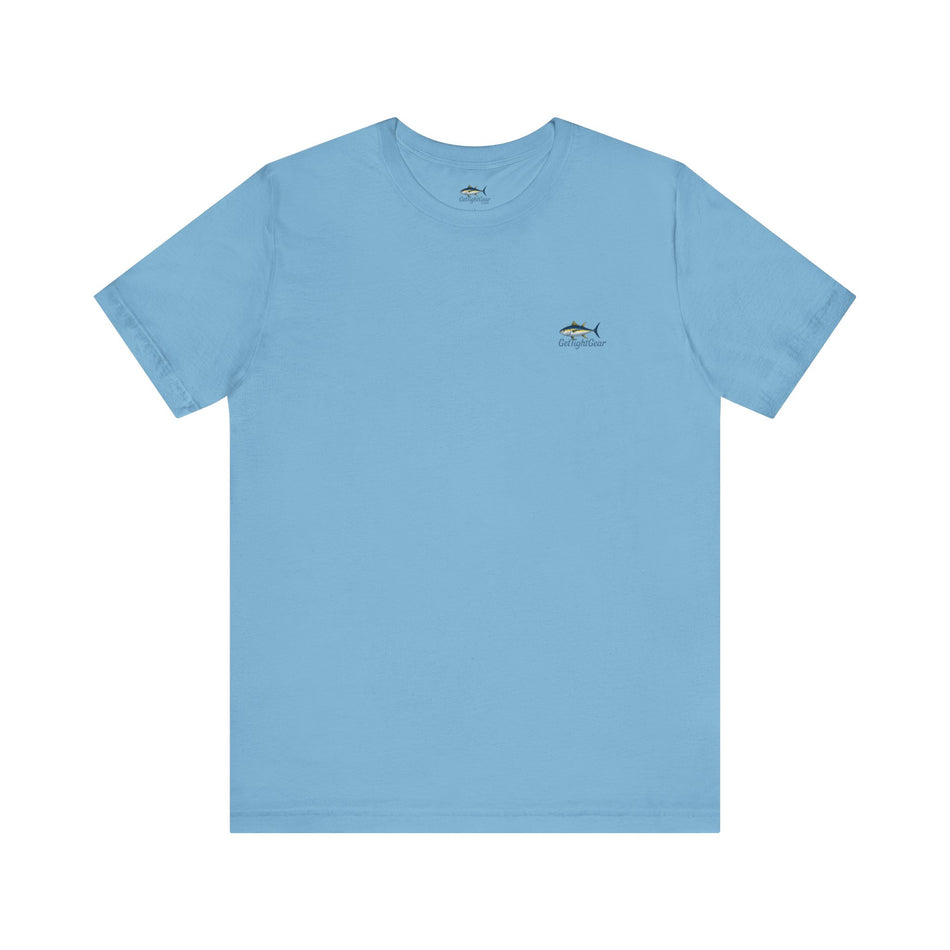 Camiseta de manga corta unisex de Miami Fishing: perfecta para los amantes de la pesca.