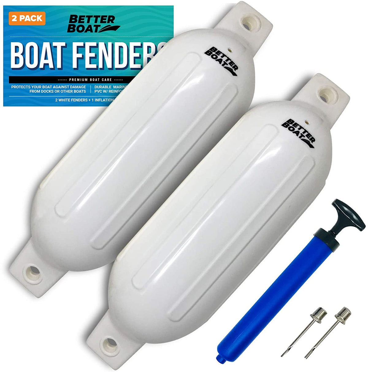 2 Pk Boat Fenders - Get Tight Gear