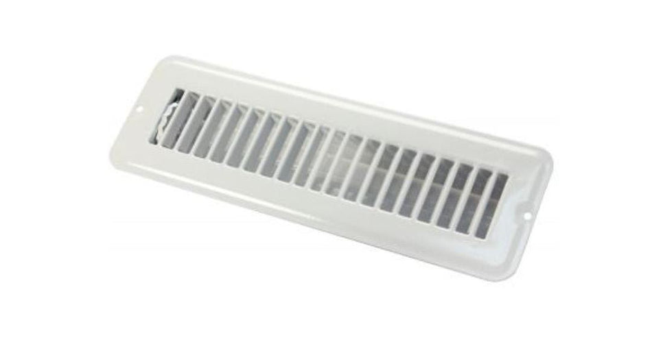 2 X 10 FLOOR REG.DMPR MET WHTE - Get Tight Gear