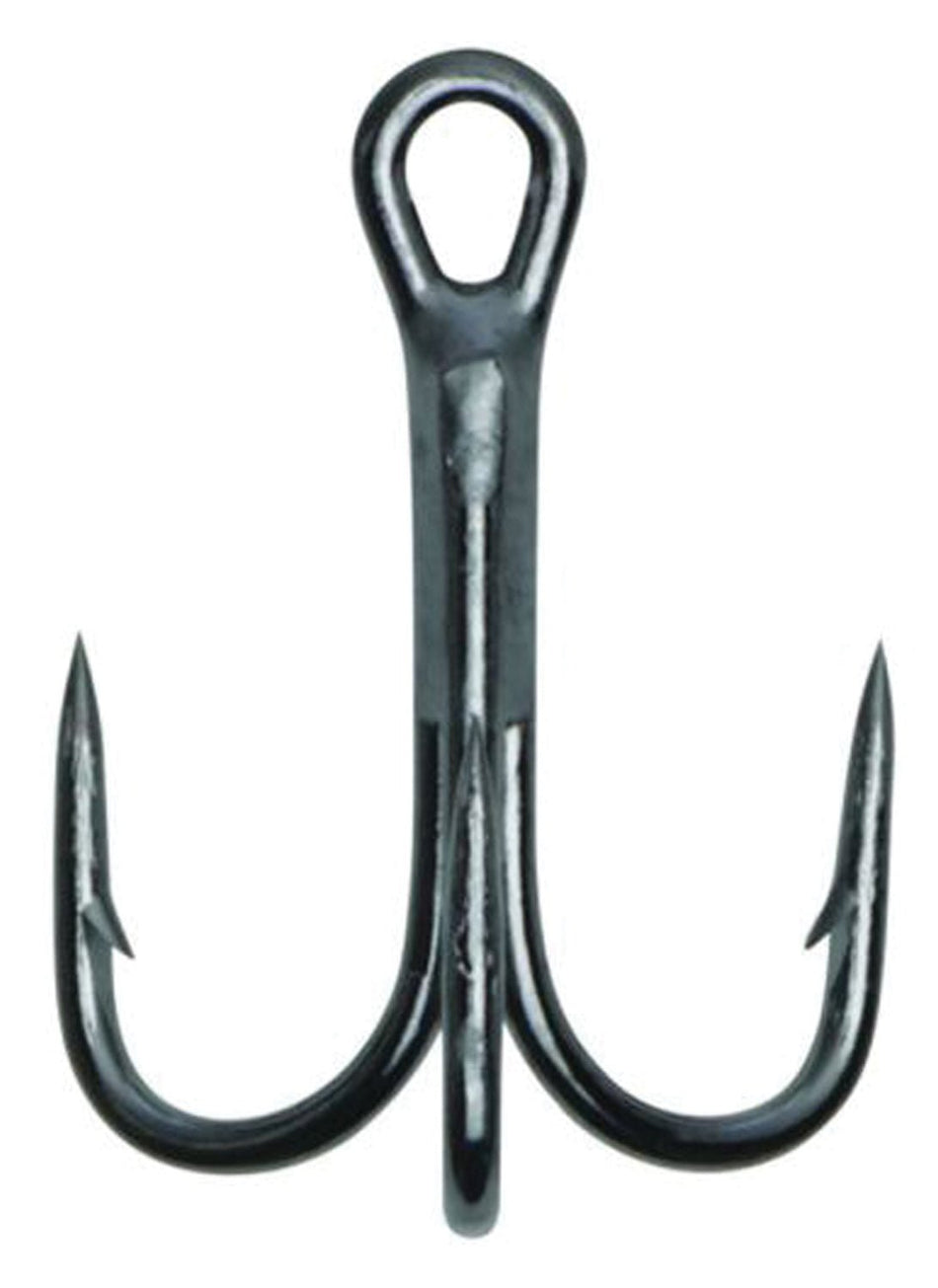 2 X Treble Reg Shank Curved 6 - Get Tight Gear