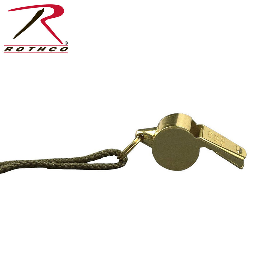 Rothco  GI Style Police Whistle Brass