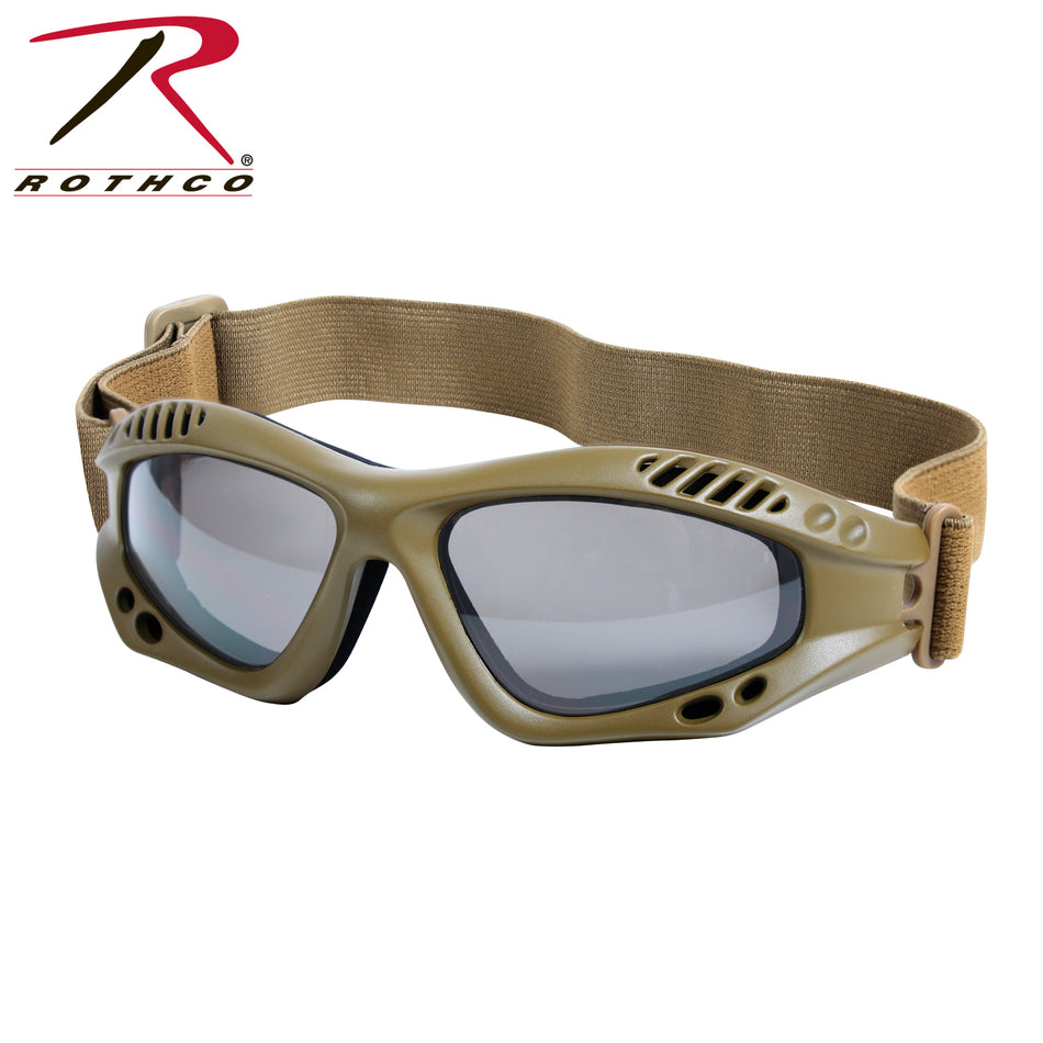 Rothco Ventec Tactical Goggles Coyote Brown