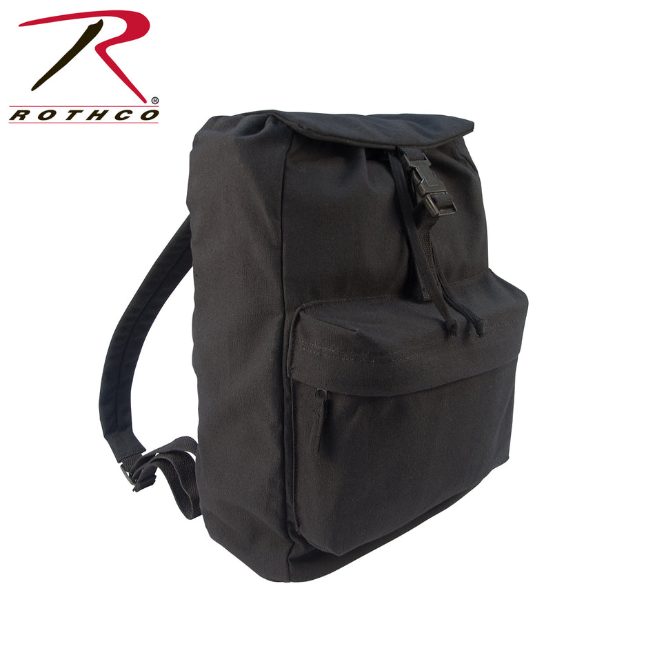 Rothco Canvas Daypack Black