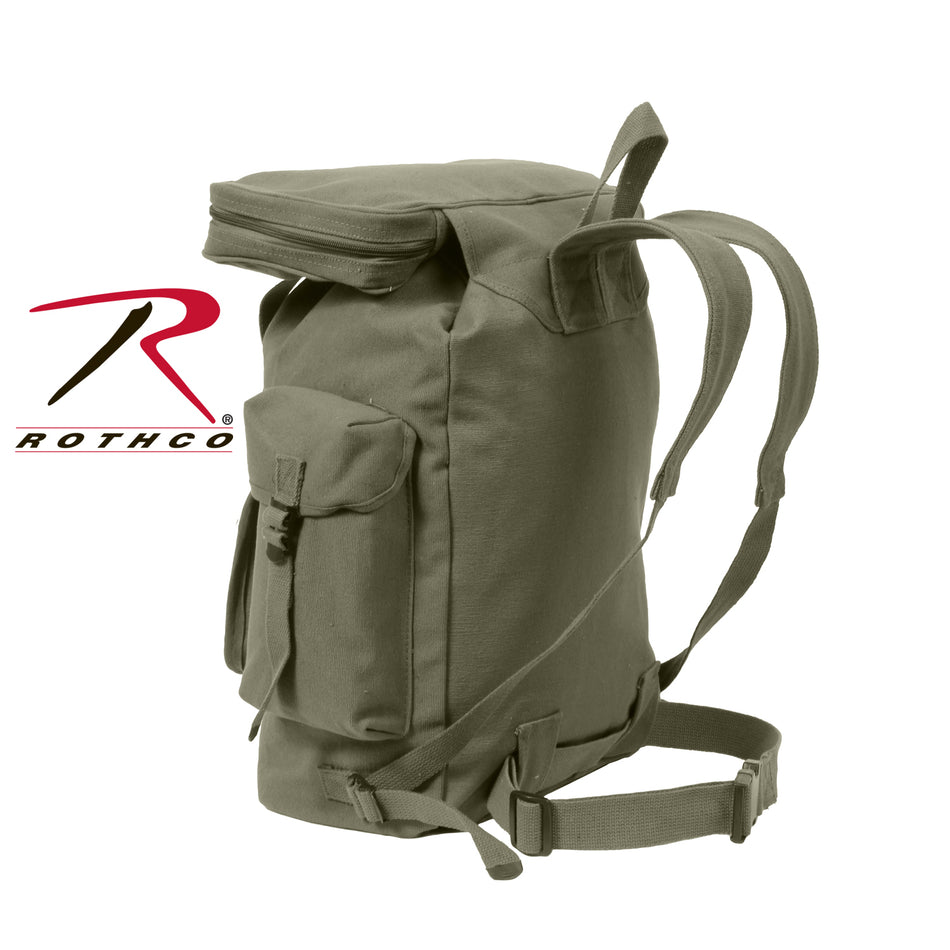Rothco Canvas European Style Rucksack Olive Drab