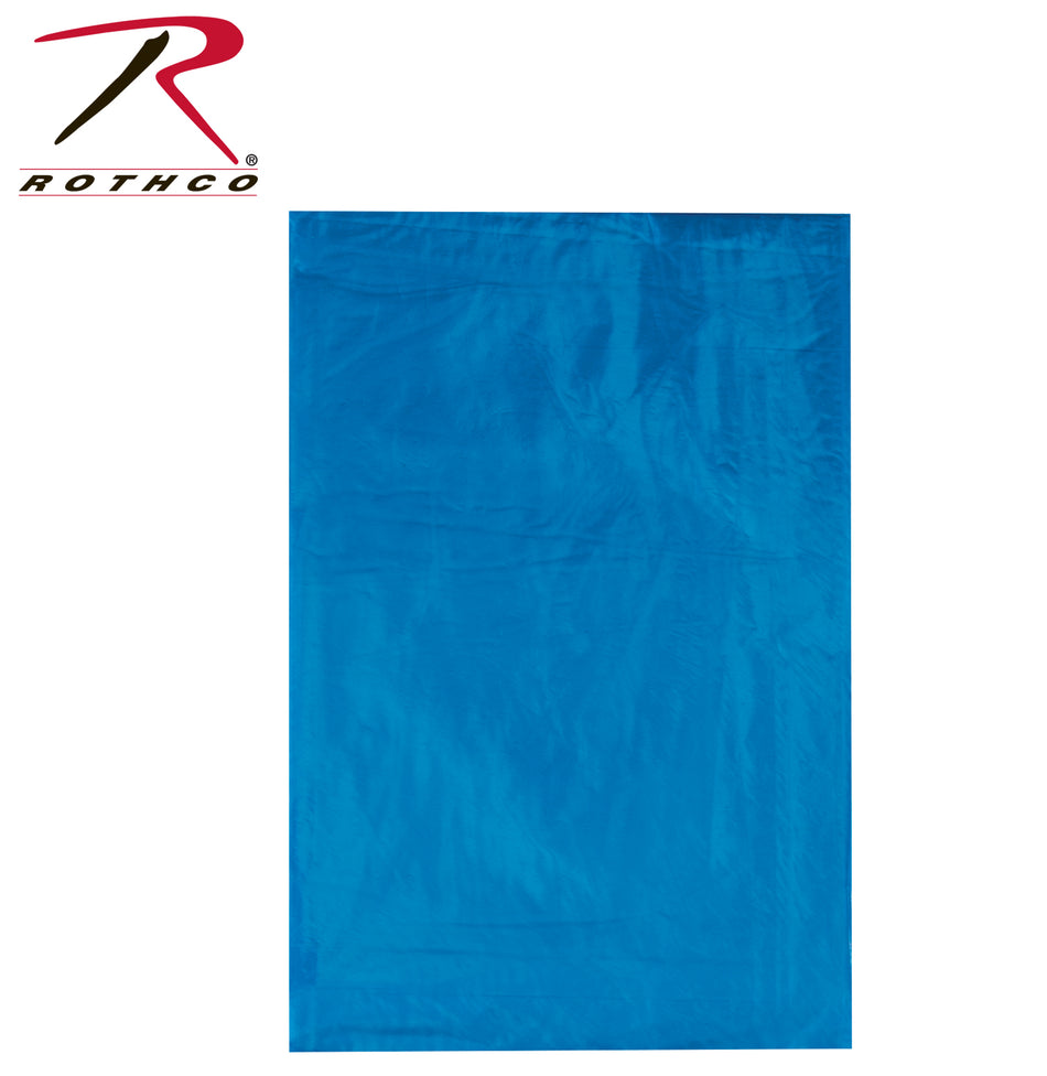 Rothco All Weather Emergency Poncho Blue Size One Size
