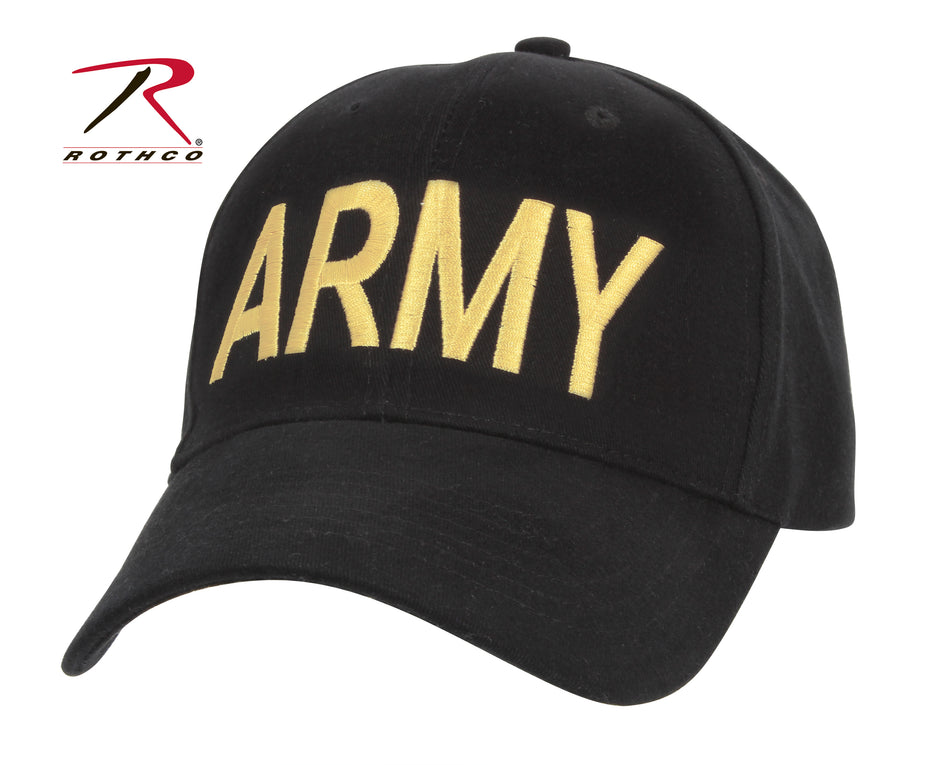 Rothco Army Supreme Low Profile Cap Black
