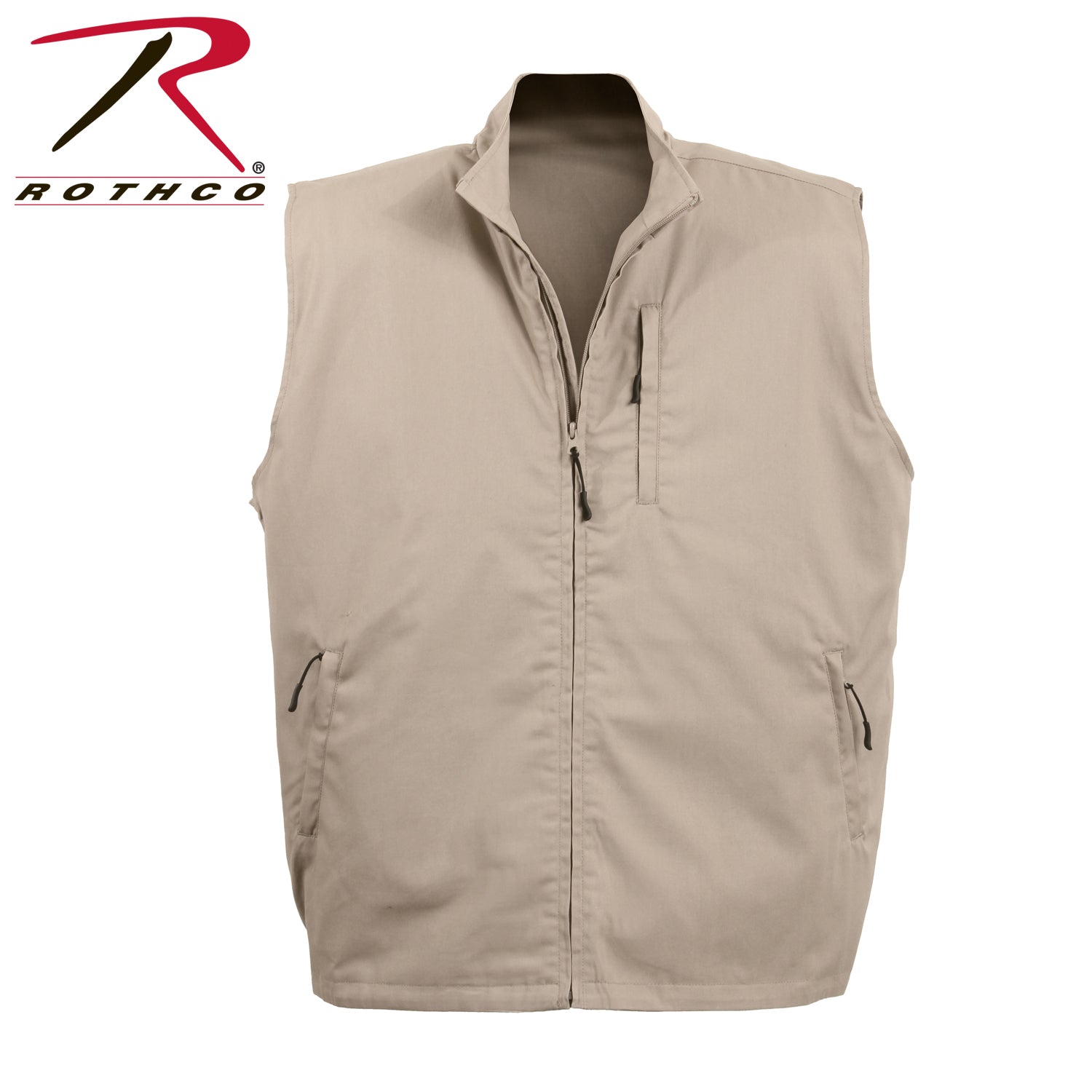 Rothco Undercover Travel Vest Khaki Size 3XL