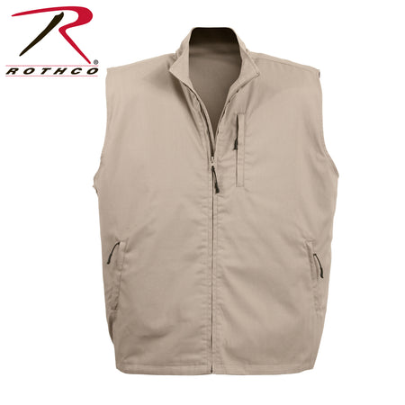 Rothco Undercover Travel Vest Khaki Size 3XL