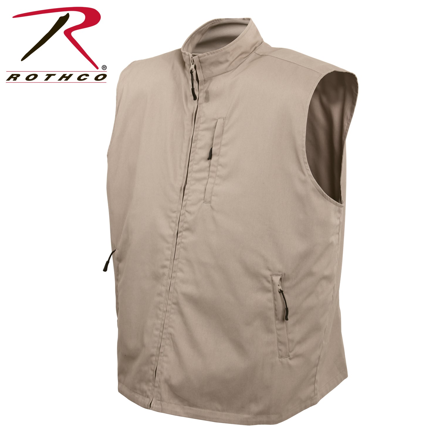 Rothco Undercover Travel Vest Khaki Size 3XL