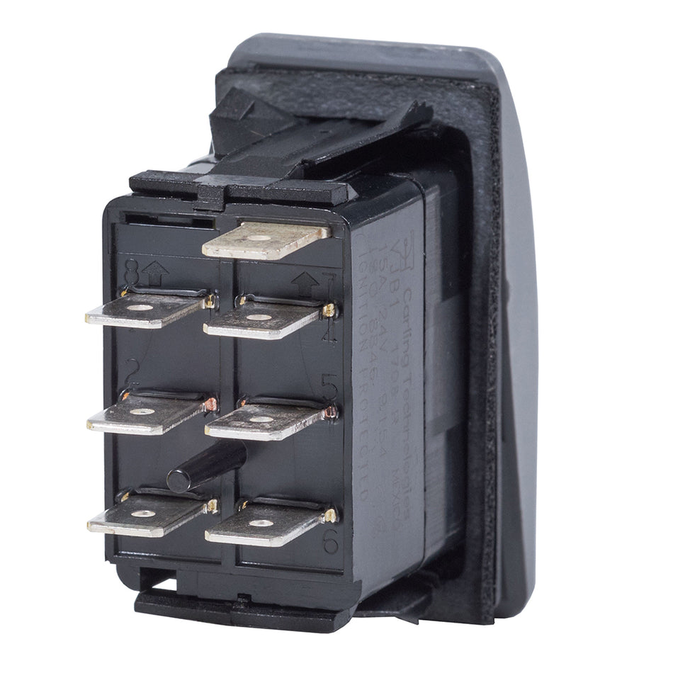 Blue Sea 8220 Water Resistant Contura III Switch - ON-OFF-ON - Grey