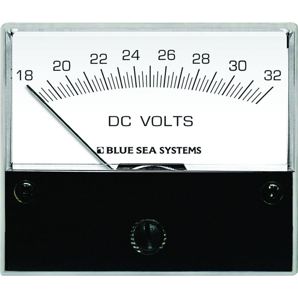 Blue Sea 8240 DC Analogvoltmeter - 2-3/4" Anzeige, 18-32 Volt DC [8240]