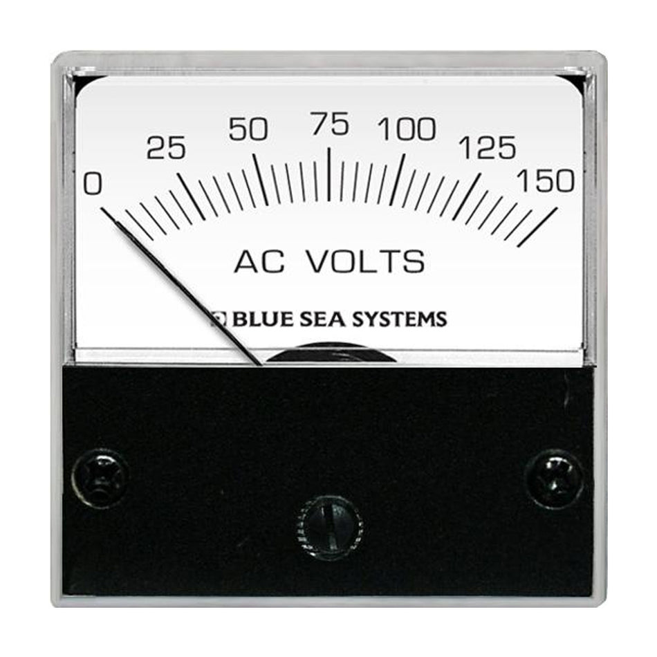 Blue Sea 8244 AC Analoges Mikrovoltmeter - 2" Anzeige, 0-150 Volt AC [8244]