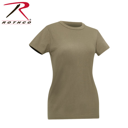 Rothco Womens Longer T-shirt - Coyote Brown Coyote Brown Size 2XL