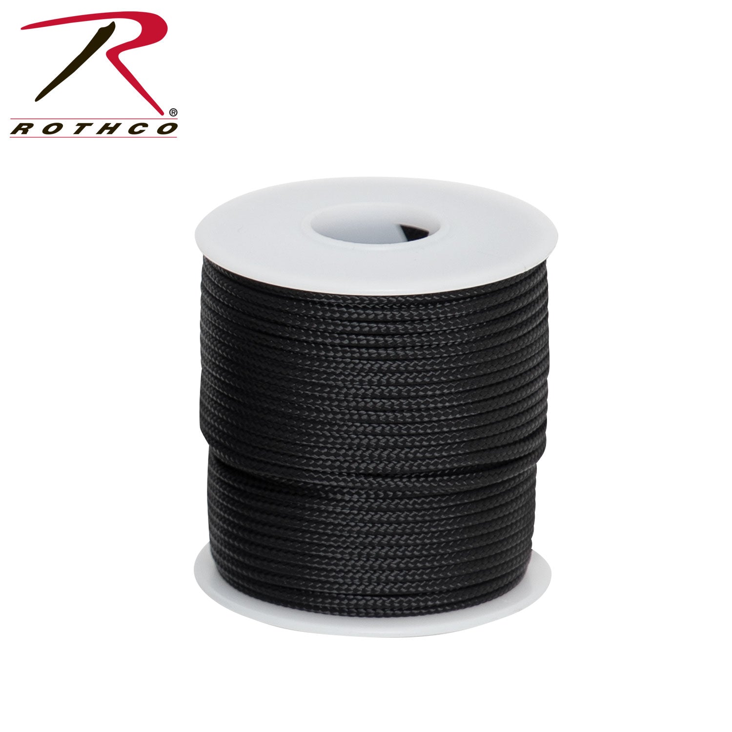 Rothco 95lb Micro Cord 100ft Spool Black
