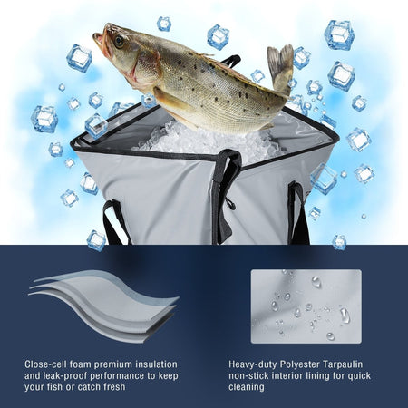 20''Fish Cooler Bag For Fish Bait - Get Tight Gear