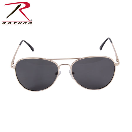 Rothco 58mm Polarized Sunglasses Gold / Smoke