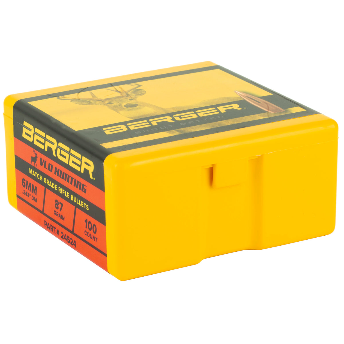 BERGER .243/6MM 87G LD HUNTING 100CT