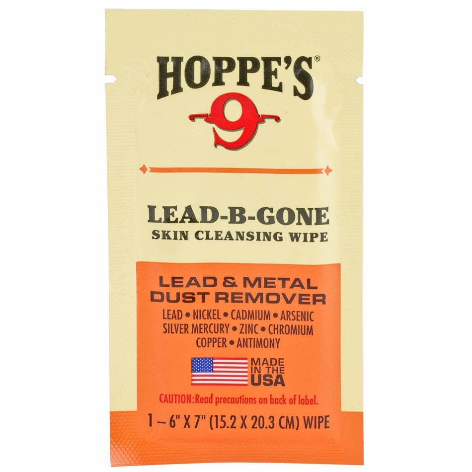 HOPPES LEAD BE GONE WIPE 6 COUNT
