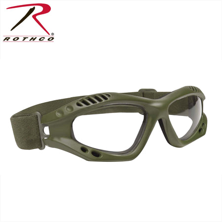 Rothco ANSI Rated Tactical Goggles  Olive Drab / Clear