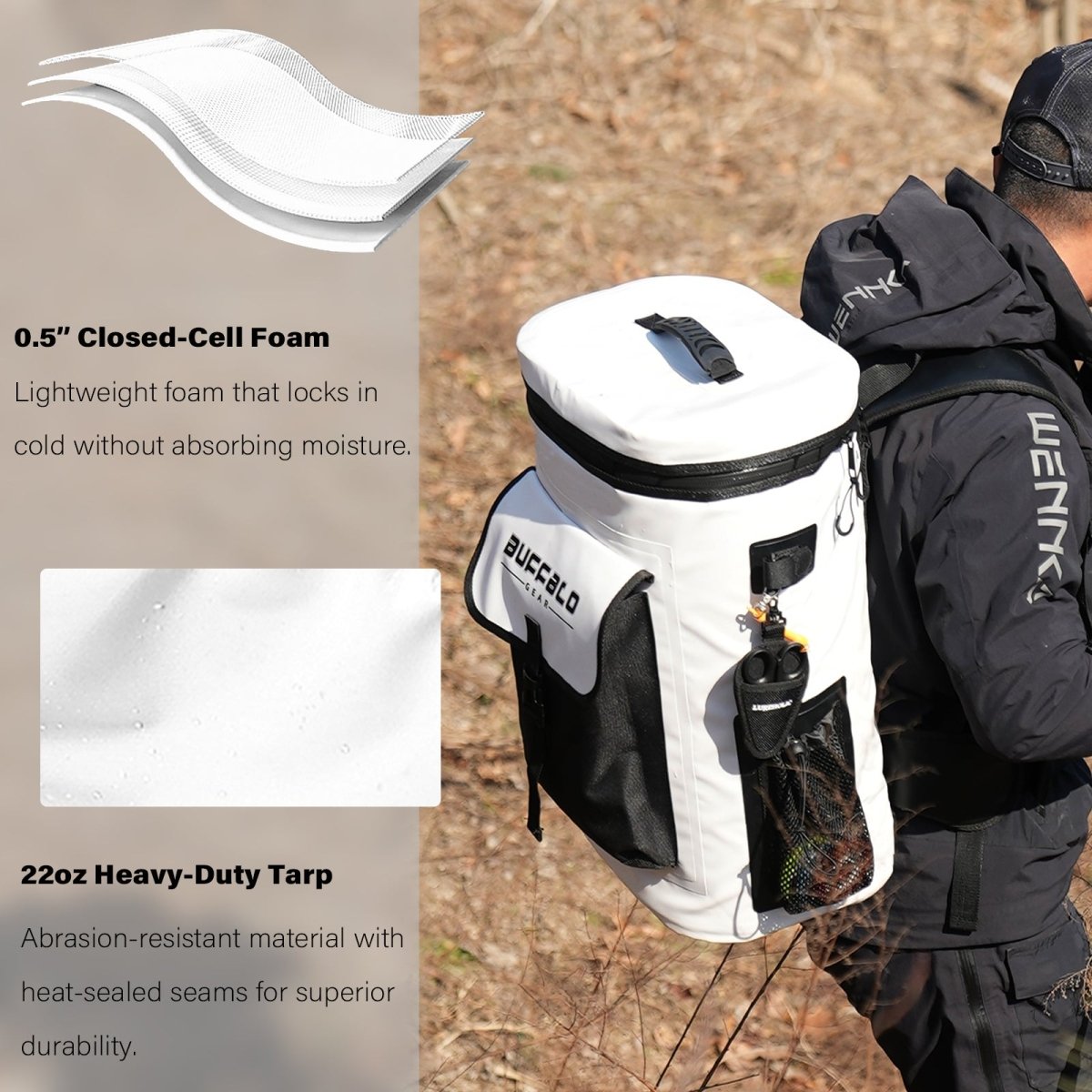21QT Fish Cooler Backpack, Kill Backpack - Get Tight Gear