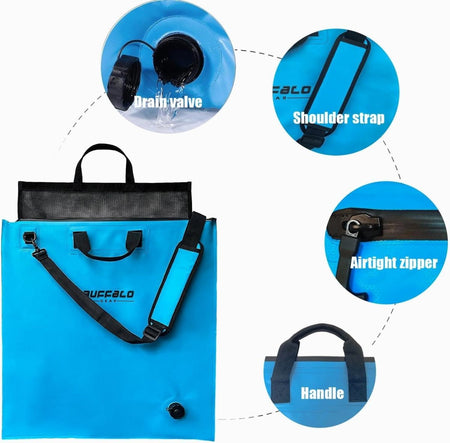25'' Fish Tournament Weigh in Bag with Separate Mesh Insert - Get Tight Gear
