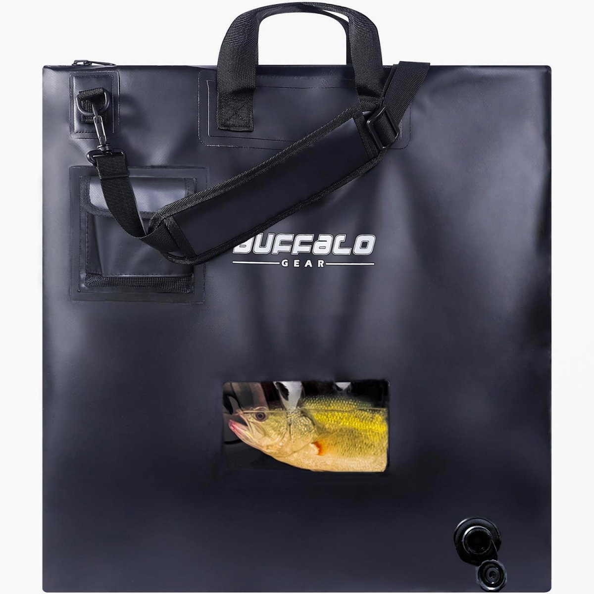 25'' Waterproof Fish Bag with Aerator Pocket - Get Tight Gear