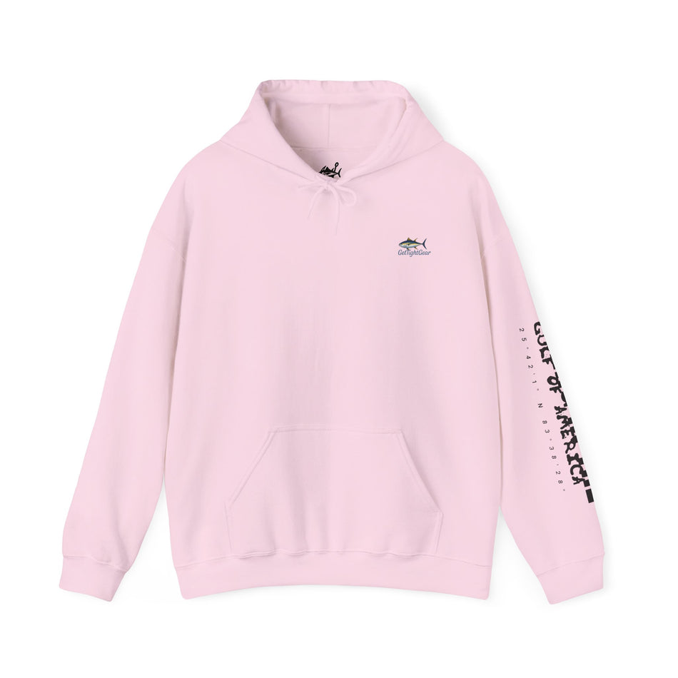 Fishing In The Gulf Hoodie - Unisex Heavy Blend Sweatshirt for Fishing Lovers