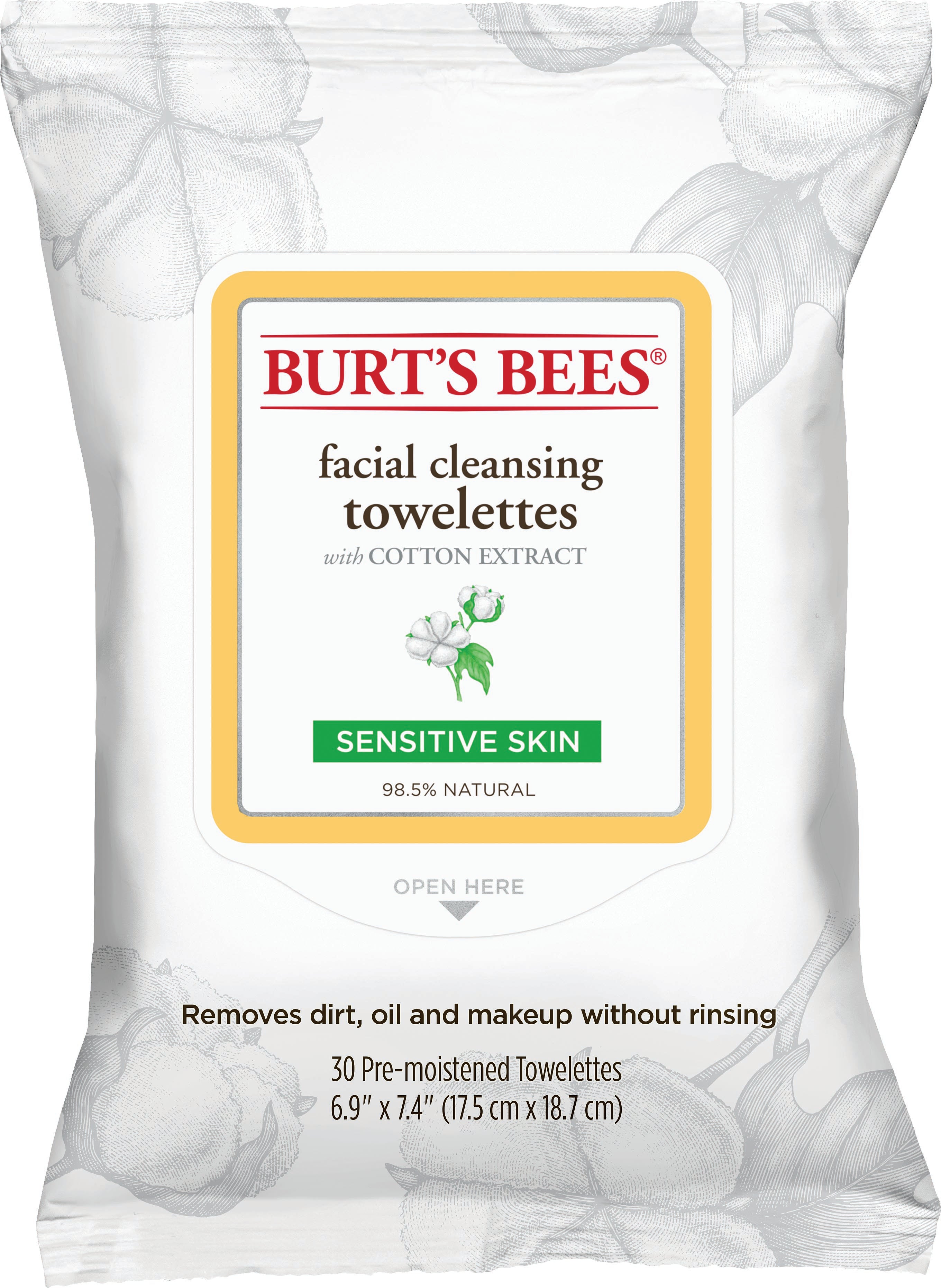 Facial Towelettes Sens 30 Ct