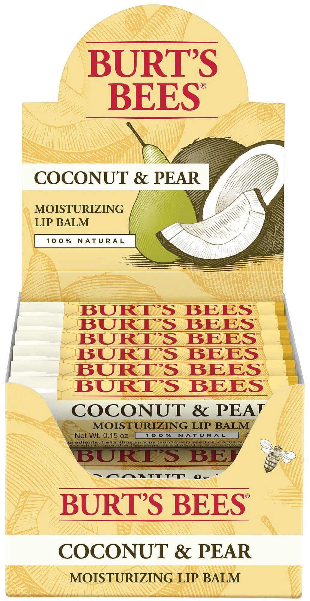 Lip Balm Coconut Pear .15 Oz