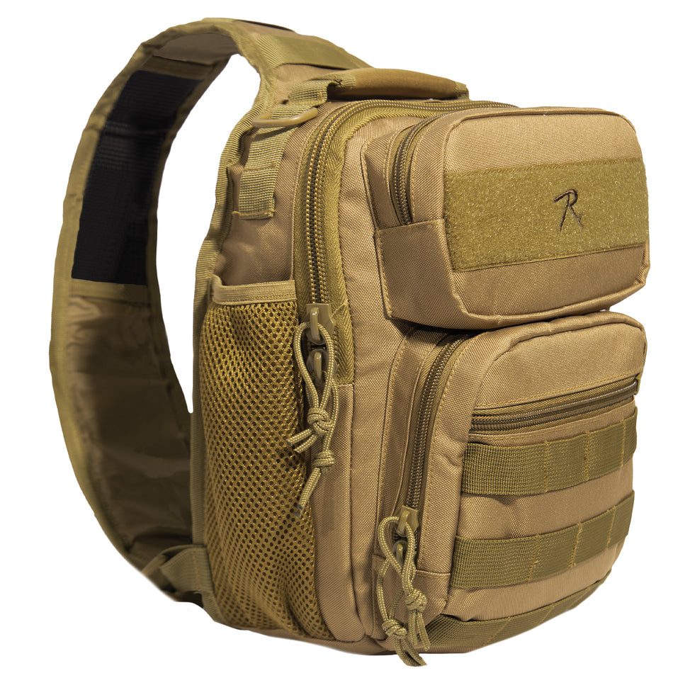 Rothco Compact Tactisling Shoulder Bag Coyote Brown