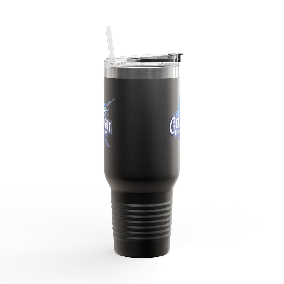 Get Tight Fishing Gear Insulated Travel Mug - 40oz with Straw