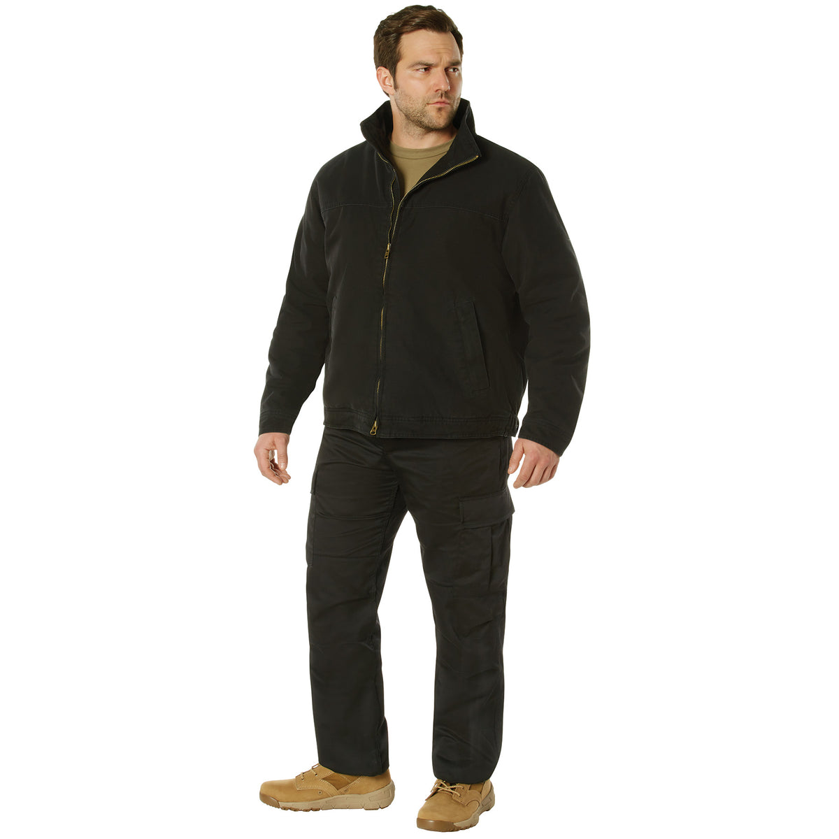 Rothco Concealed Carry 3 Season Jacket Black Size 4XL