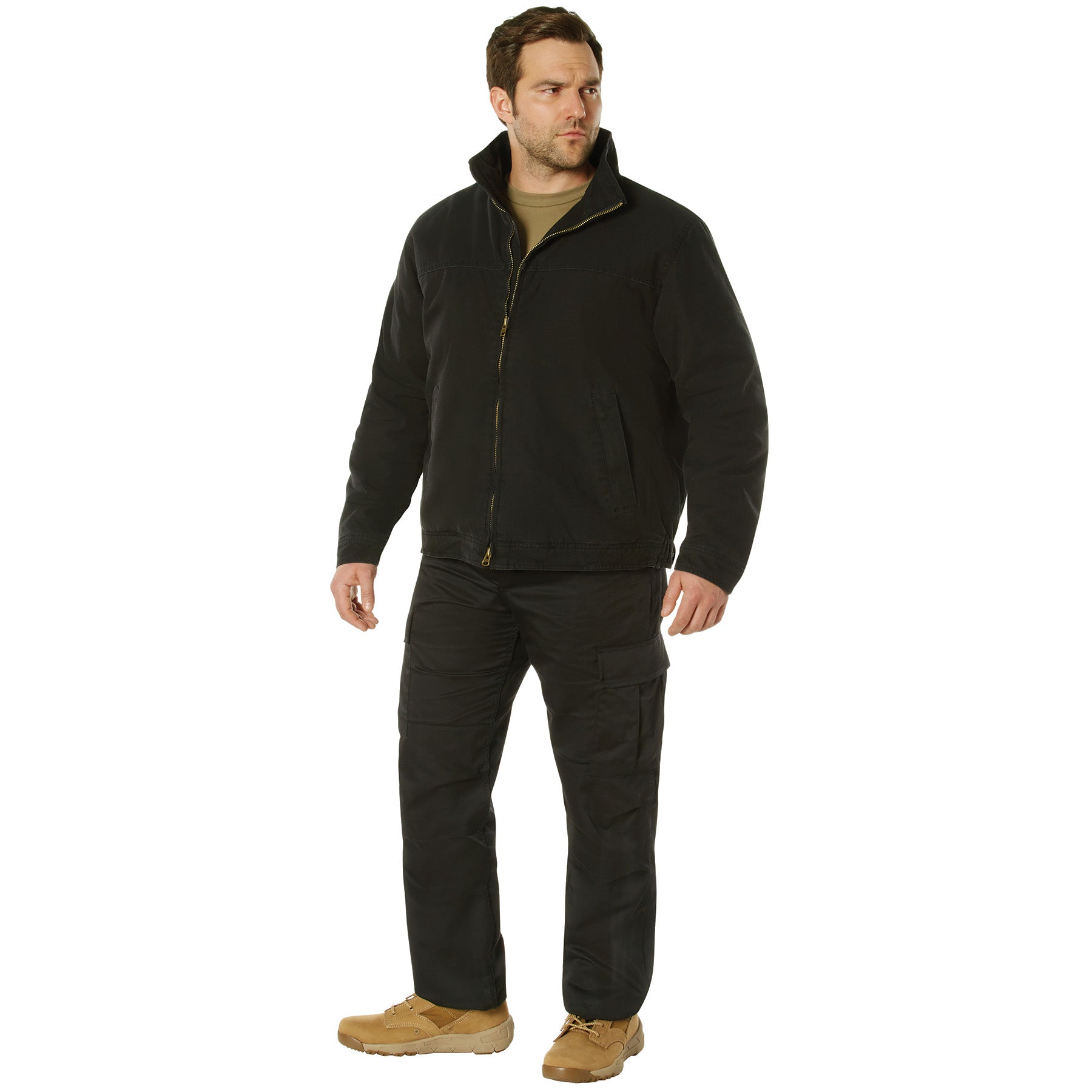 Rothco Concealed Carry 3 Season Jacket Black Size 4XL